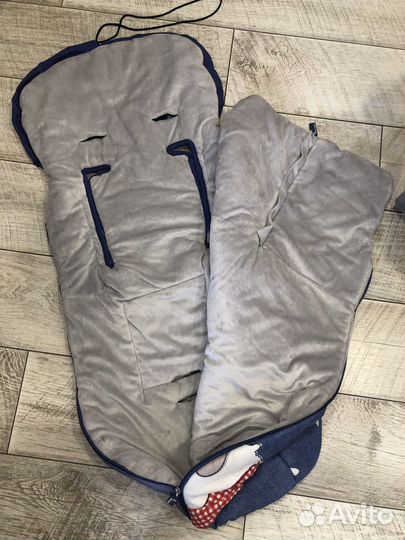 Зимний конверт в коляску