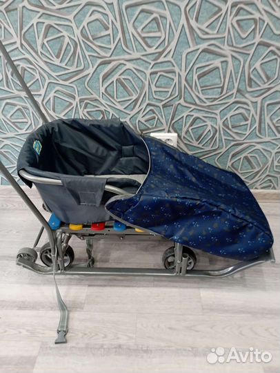 Санки на колесах