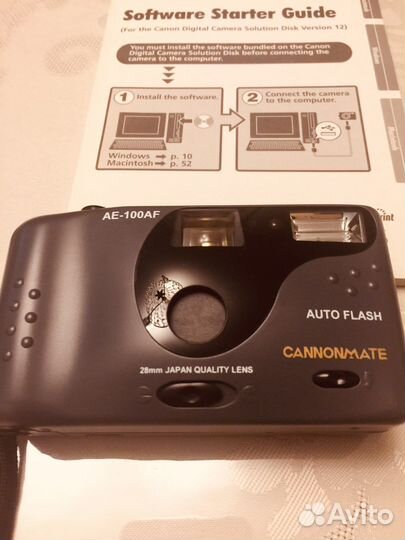 Компактный фотоаппарат Cannon Mate AE-100AF