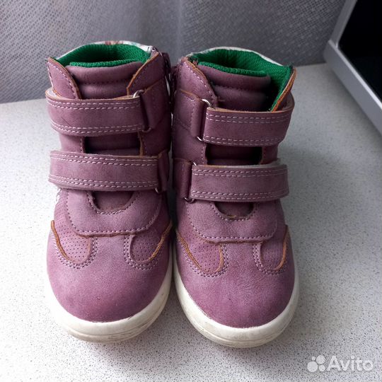 Ботинки демисезонные для девочки 25 размер