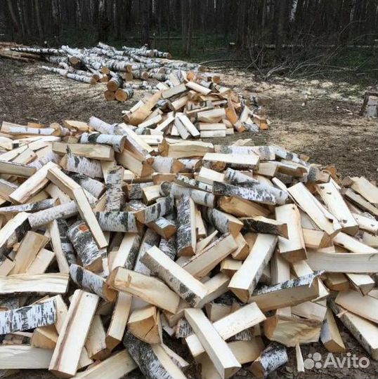 Дрова колотые