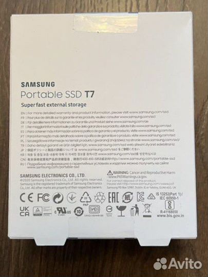 В наличии внеш. жесткий диск ssd 7T 1tb Samsung