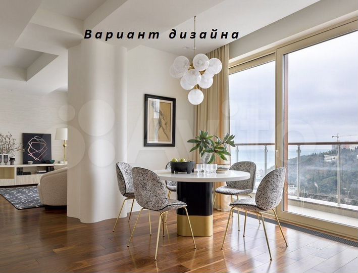 3-к. квартира, 111,8 м², 4/12 эт.