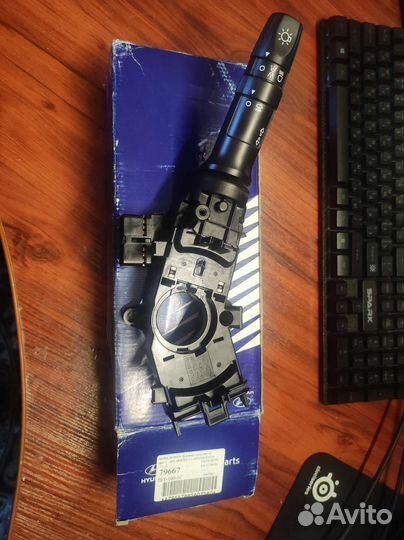 Подрулевой переключатель света фар Solaris, Rio