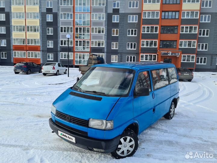 Volkswagen Transporter 2.0 МТ, 1991, 480 000 км