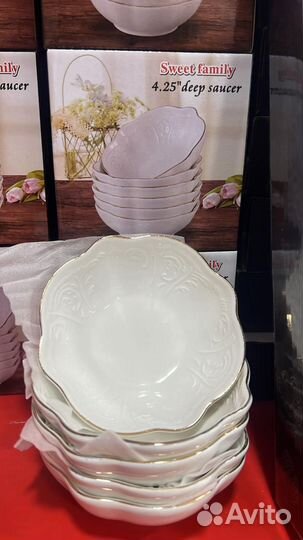 Набор столовой посуды на 6 персон новый