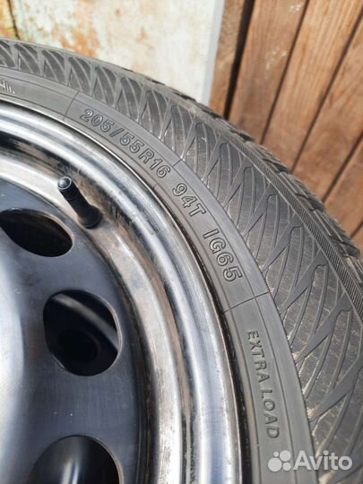 Колеса на Skoda Octavia R16 оригинал зимние