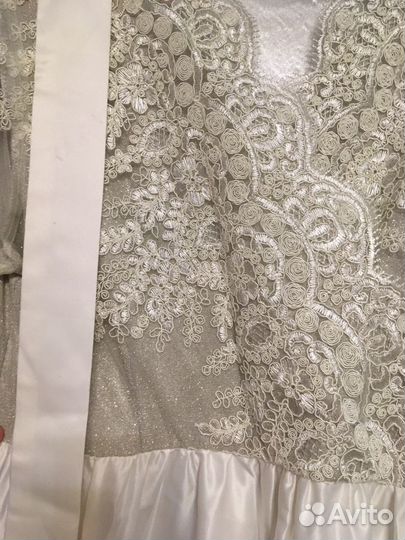 Свадебное, вечернее платье