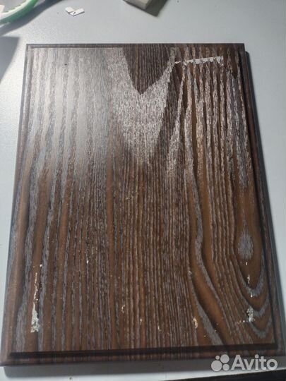 Плакетка деревянная