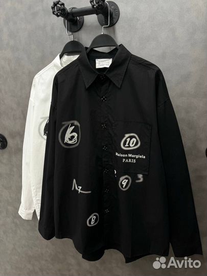 Maison margiela рубашка oversize