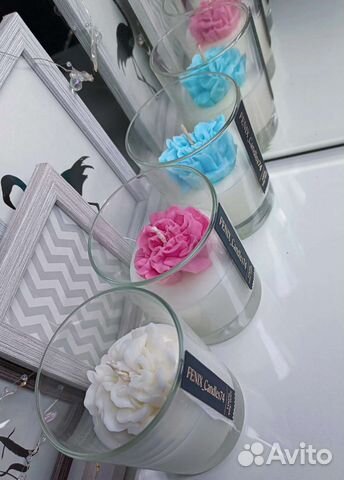 Свечи восковые ручной работы