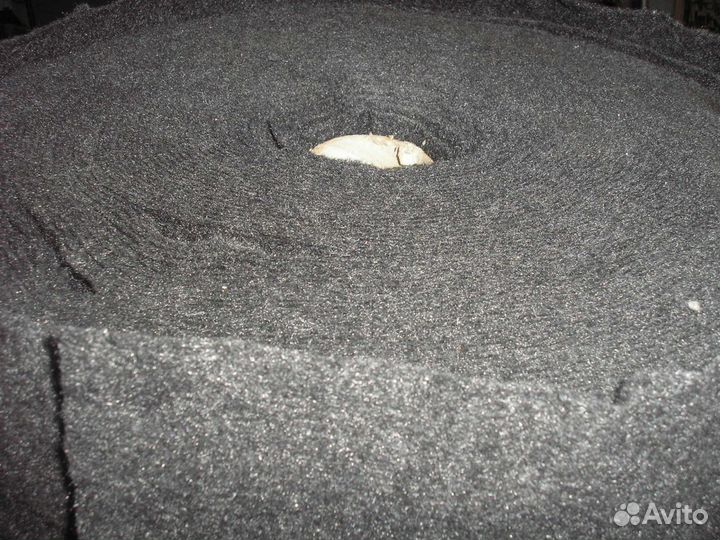 Карпет автомобильный отделочный графит серебристый