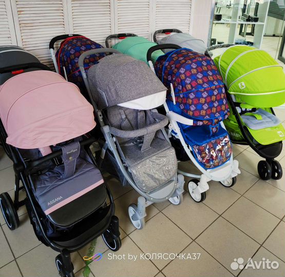 Новые прогулочные коляски в наличии