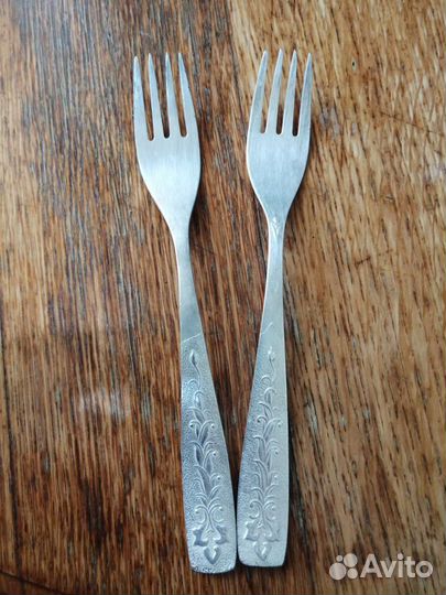 Мельхиоровые вилки