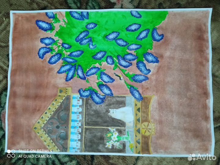 Рисунки акварелью