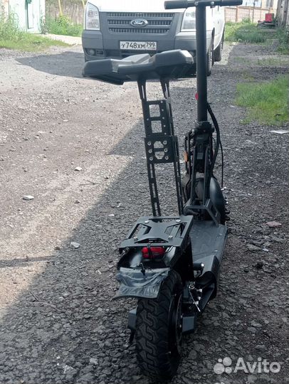 Электросамокат с сиденьем взрослый