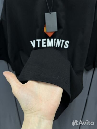 Футболка vetements оверсайз (коллекция 2024)