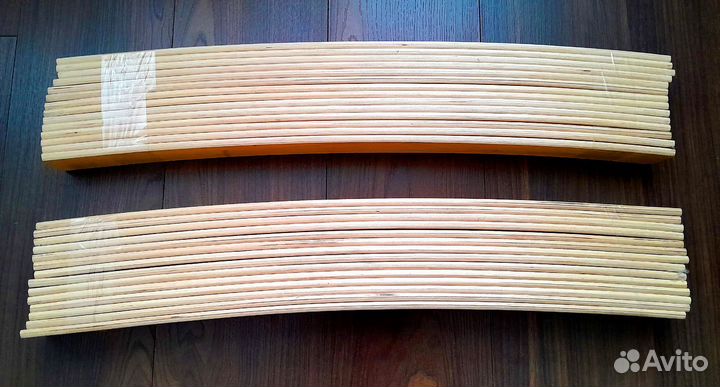 Качественные ламели для кровати 69х5 см