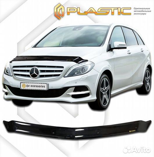 Дефлектор капота Mercedes-Benz B-Class 2011–н.в