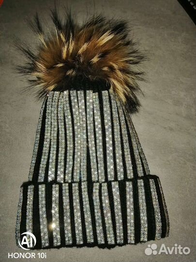 Шапка зимняя женская