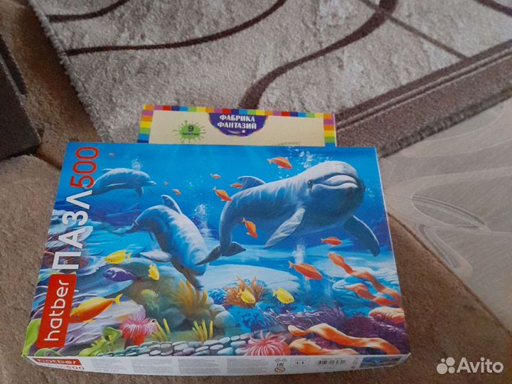 Алмазная живопись, пазлы фреска