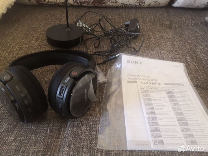Беспроводные наушники sony mdr-rf811rk