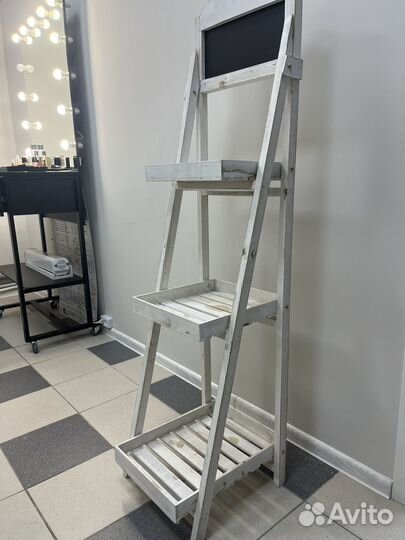 Стеллаж деревянный бу