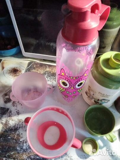 Посуда для прогулки с ребёнком,на пикник