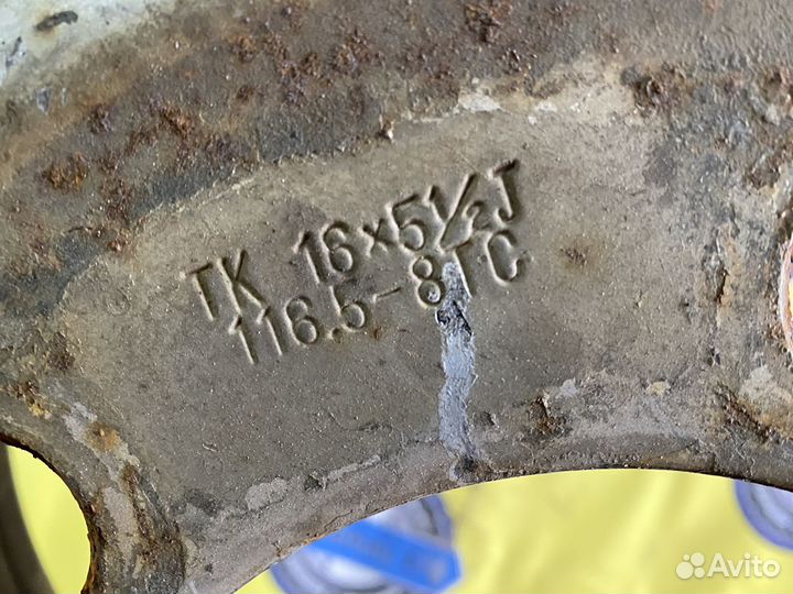 Диски r16 5 1/2 ET116.5 Topy арт.0/2784