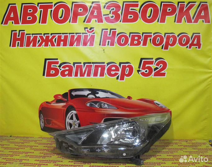 Hyundai Solaris 2 2016 фара левая галоген