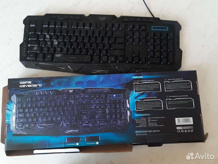 Мембранная клавиатура wireless m200