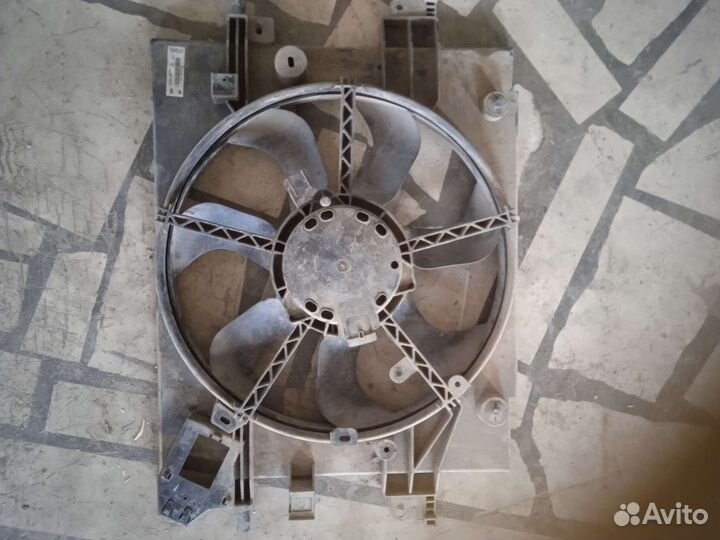 Вентилятор охлаждения рено 1.6