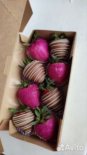 Маленький набор Клубники в шоколаде