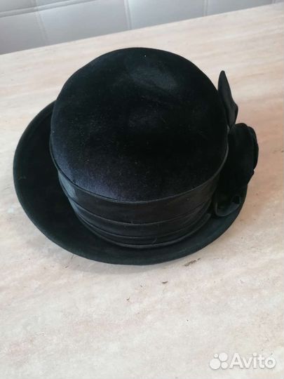 Шляпа фетровая женская