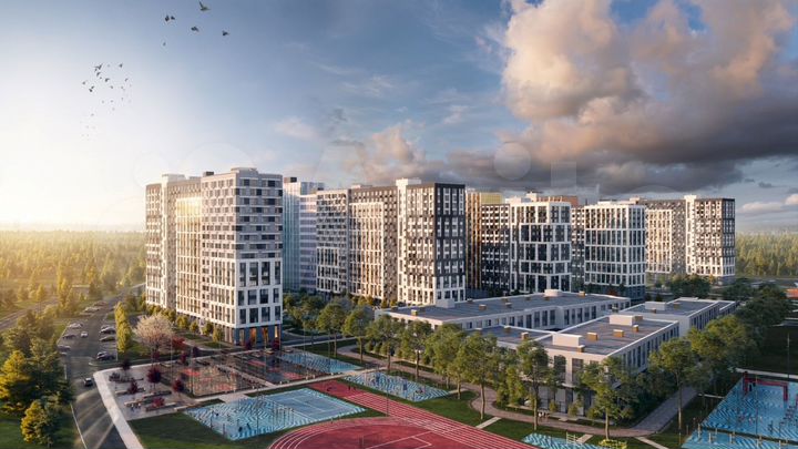 1-к. квартира, 37,8 м², 16/17 эт.