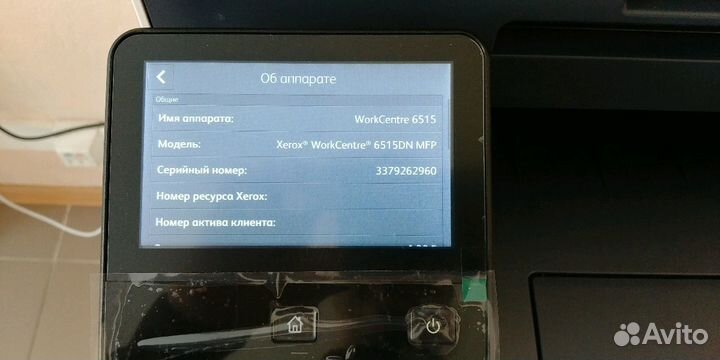 Мфу Xerox WorkCentre 6515DNI цветной лазерный