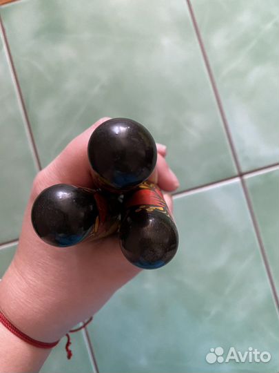 Нож для масла Хохлома СССР