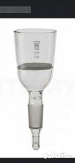 Воронка Шотта, фильтровальная