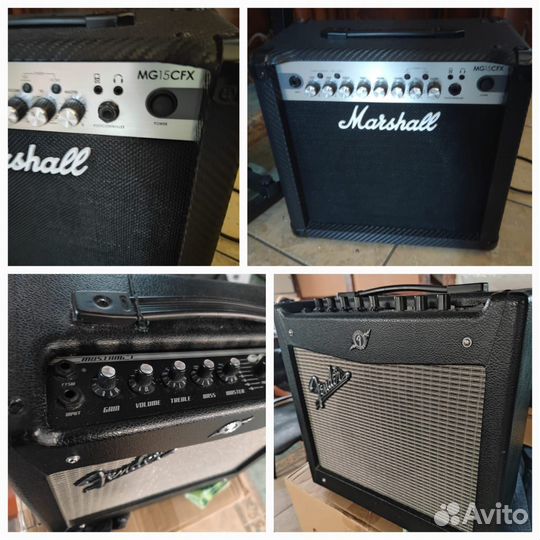 Комбик Marshall 15 cfx/ Mustang 1v2