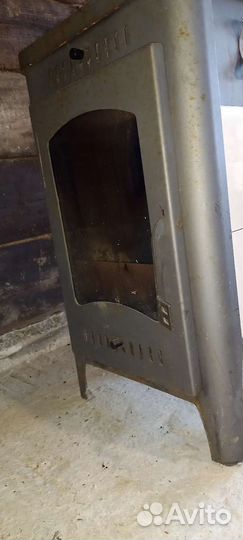 Печь камин на дровах бу