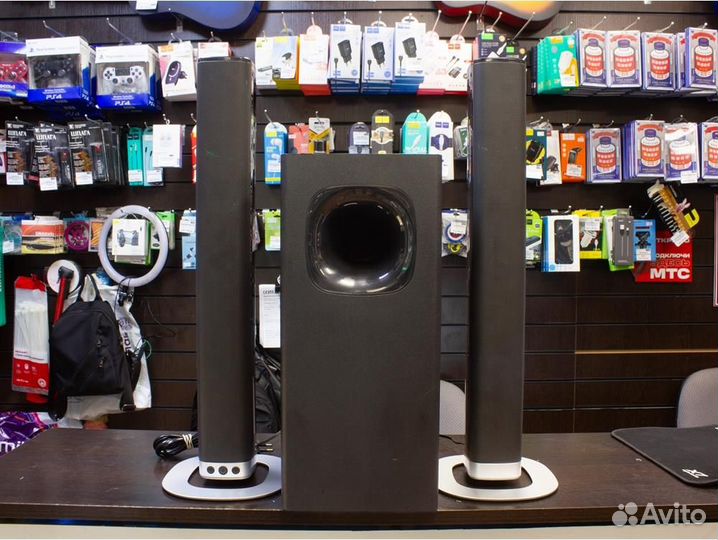 Саундбар dexp v260 черный 2.1 120 вт bluetooth usb