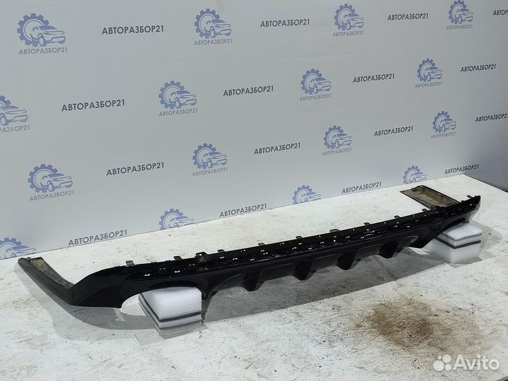 Юбка бампера задняя Kia Optima 4 JF 2018