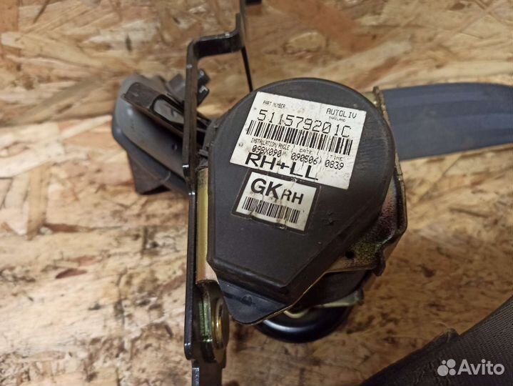 Ремень безопасности правый Nissan Almera Classic