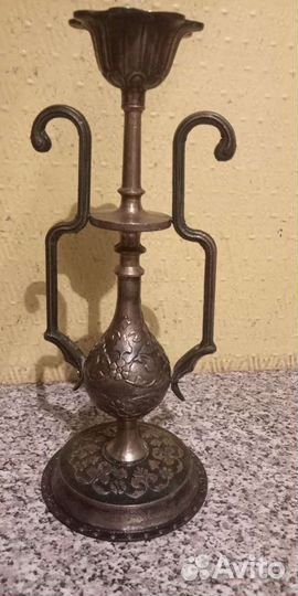 Старинный подсвечник винтаж