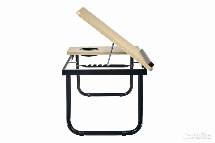 Стол складной с подъёмной крышкой и подстаканнико