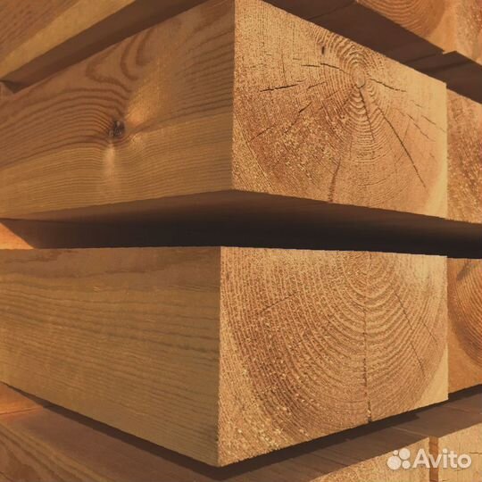 Сертифицированный брус из лиственницы