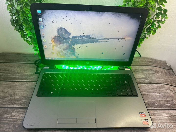 Игровой Ноутбук HP/4Ядра/8Gb/SSD/Radeon 2Gb