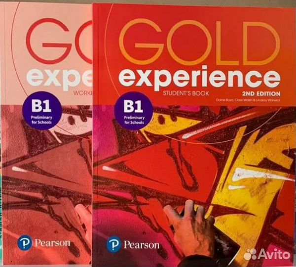 Gold Experience A1, A2, A2+, B1, B2 (учебники)