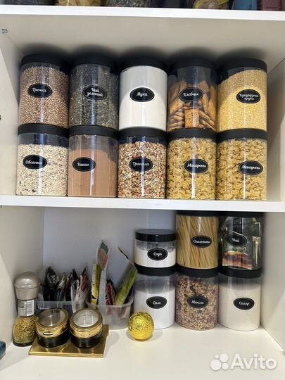 Банки для сыпучих продуктов