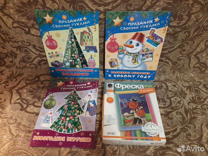 Фреска из песка. + Поделки из бумаги